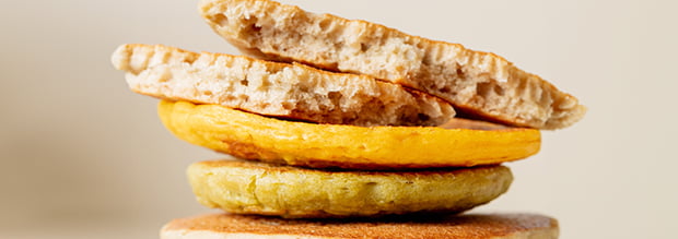 Repas du soir - Pancakes 8+ : Aux légumes ou fruits, sans sucres ajoutés