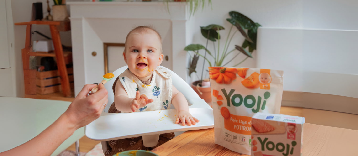 Nos repas bio pour bébé dès 6 mois