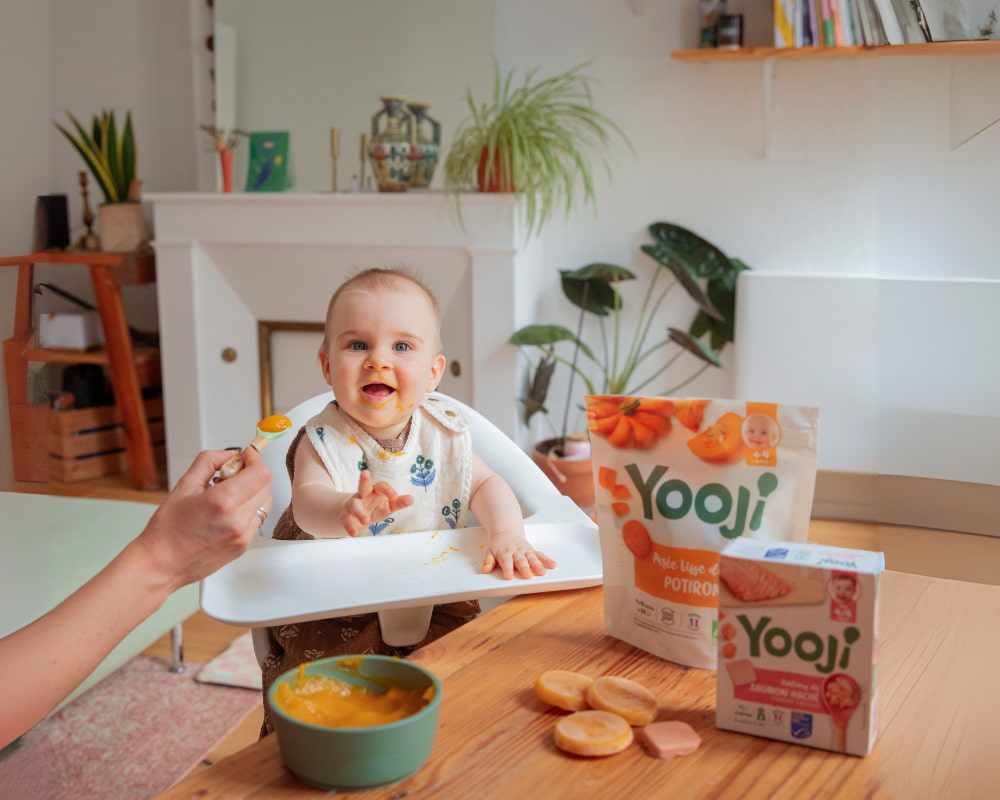 Nos repas bio pour bébé dès 6 mois