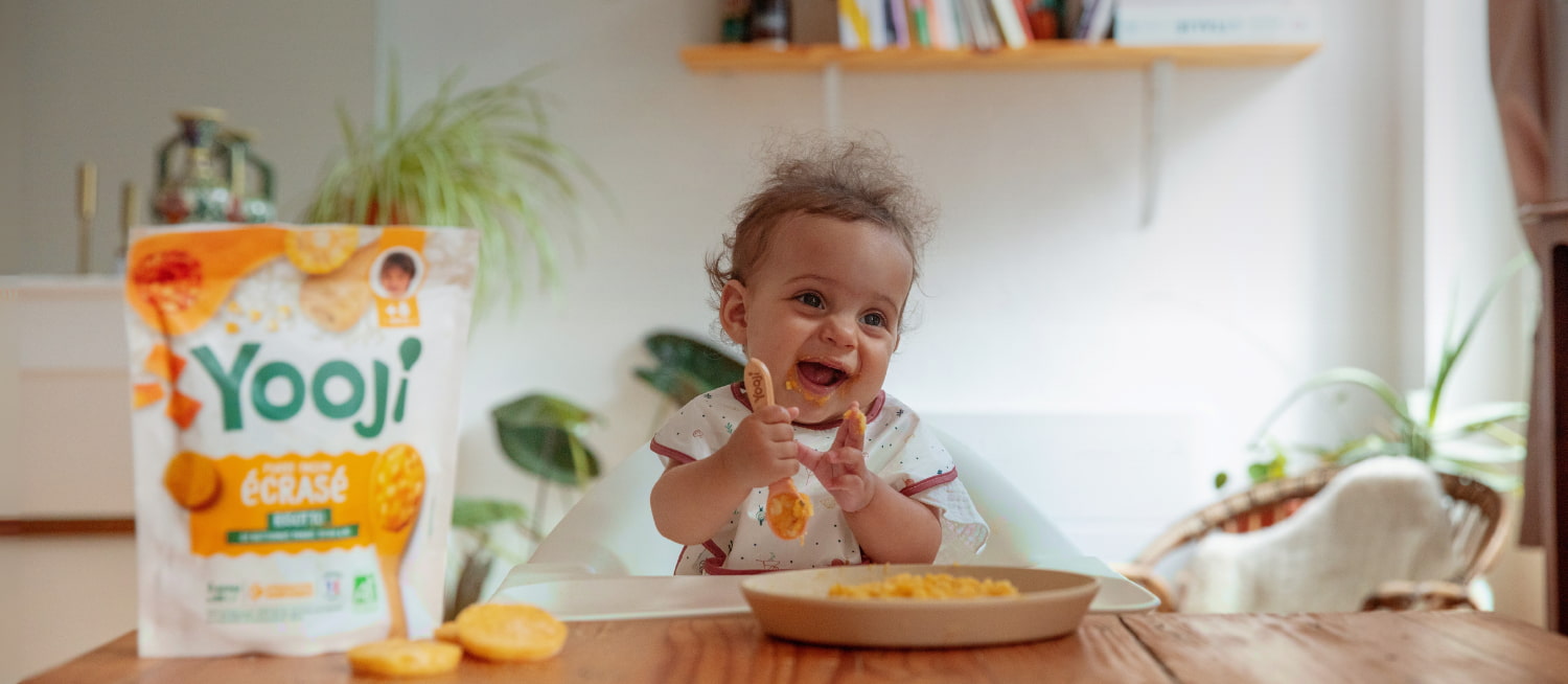 Nos repas bio pour bébé dès 8 mois