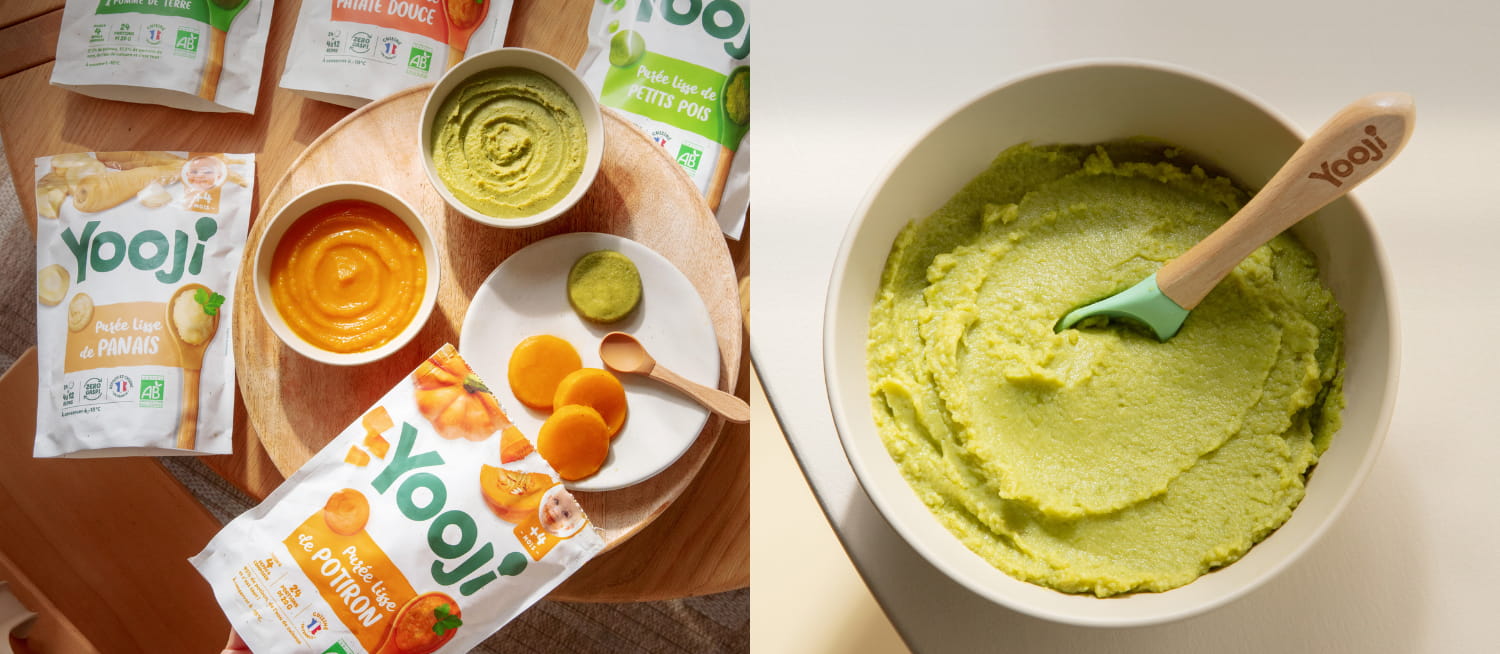 Nos recettes de légumes bio pour bébé