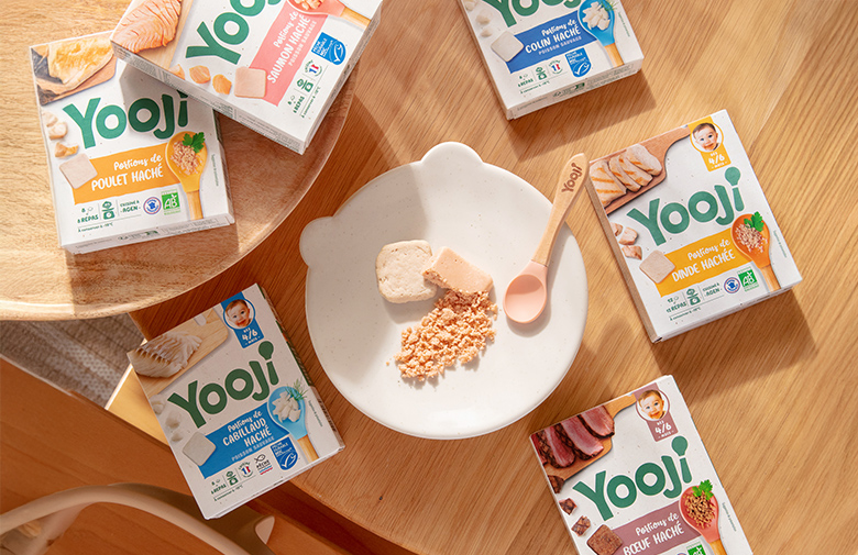 Nos protéines pour bébé : viandes et poissons en portions