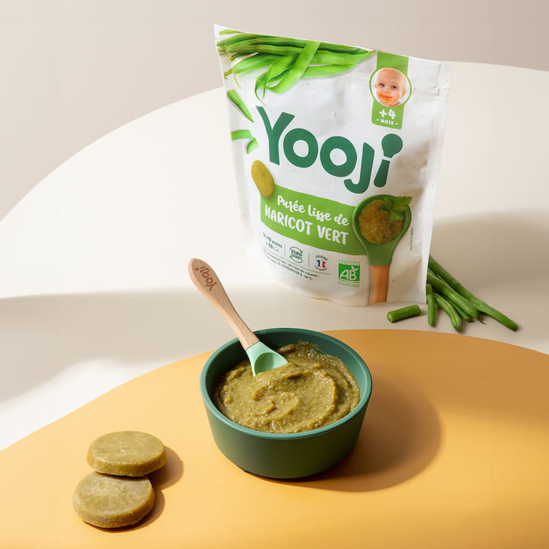 Purée lisse de Haricot Vert