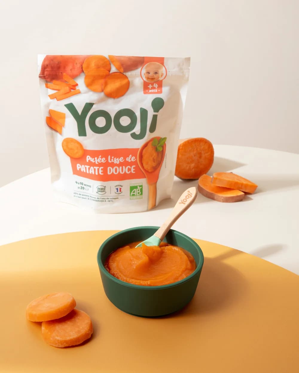 Purée lisse de Patate Douce