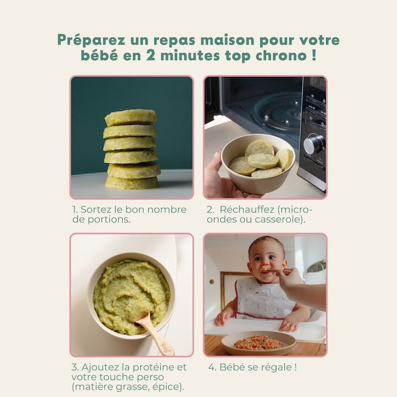 Purée légumes fondants Brocoli