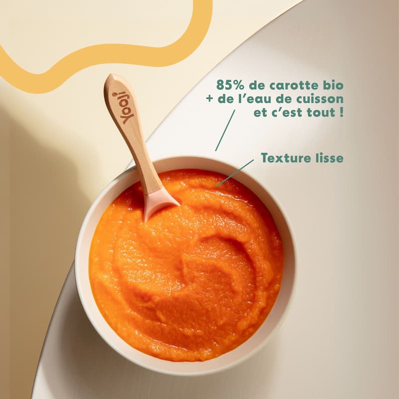 Purée lisse de Carotte