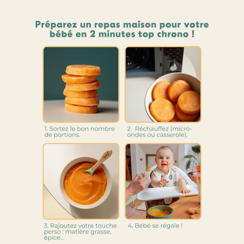 Purée lisse de Patate Douce - Format éco