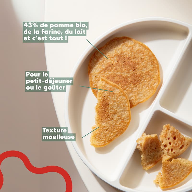 Pancakes : Pomme
