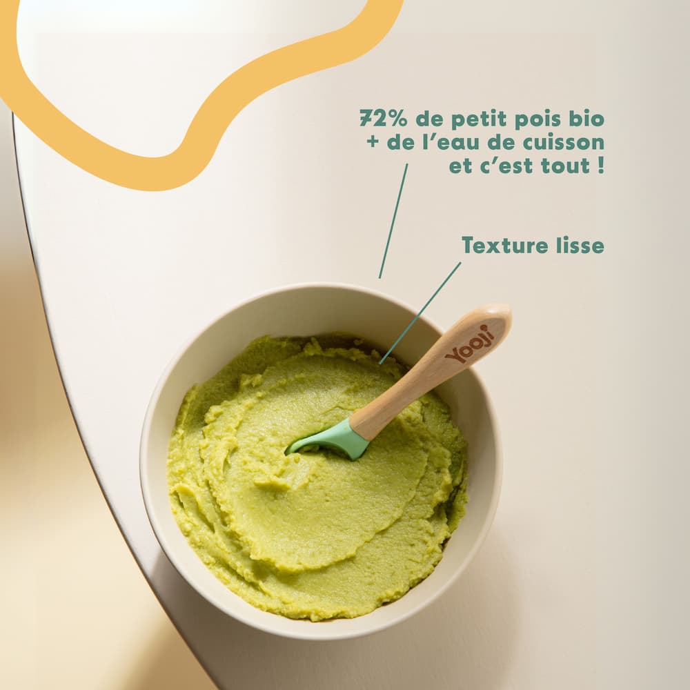 Purée lisse de Petit pois - Format éco