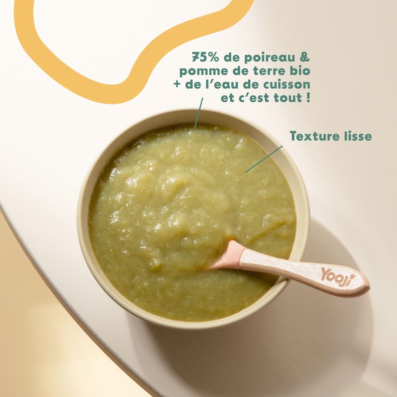 Purée lisse de Poireau