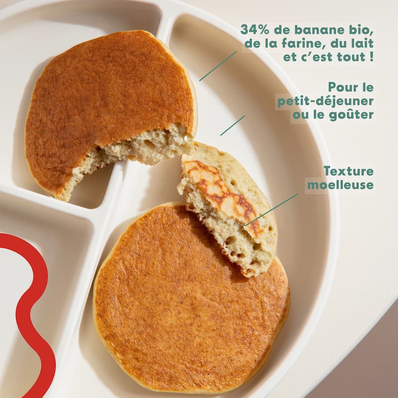 Pancakes : Banane